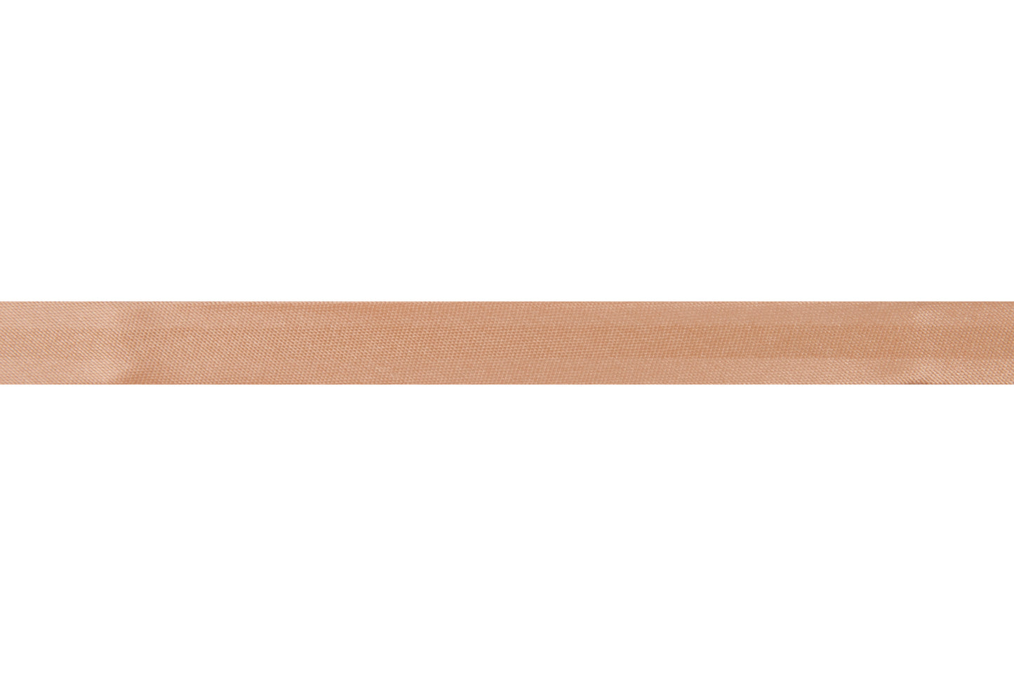 Bias Binding Satin: 2m x 15mm Nut Brown