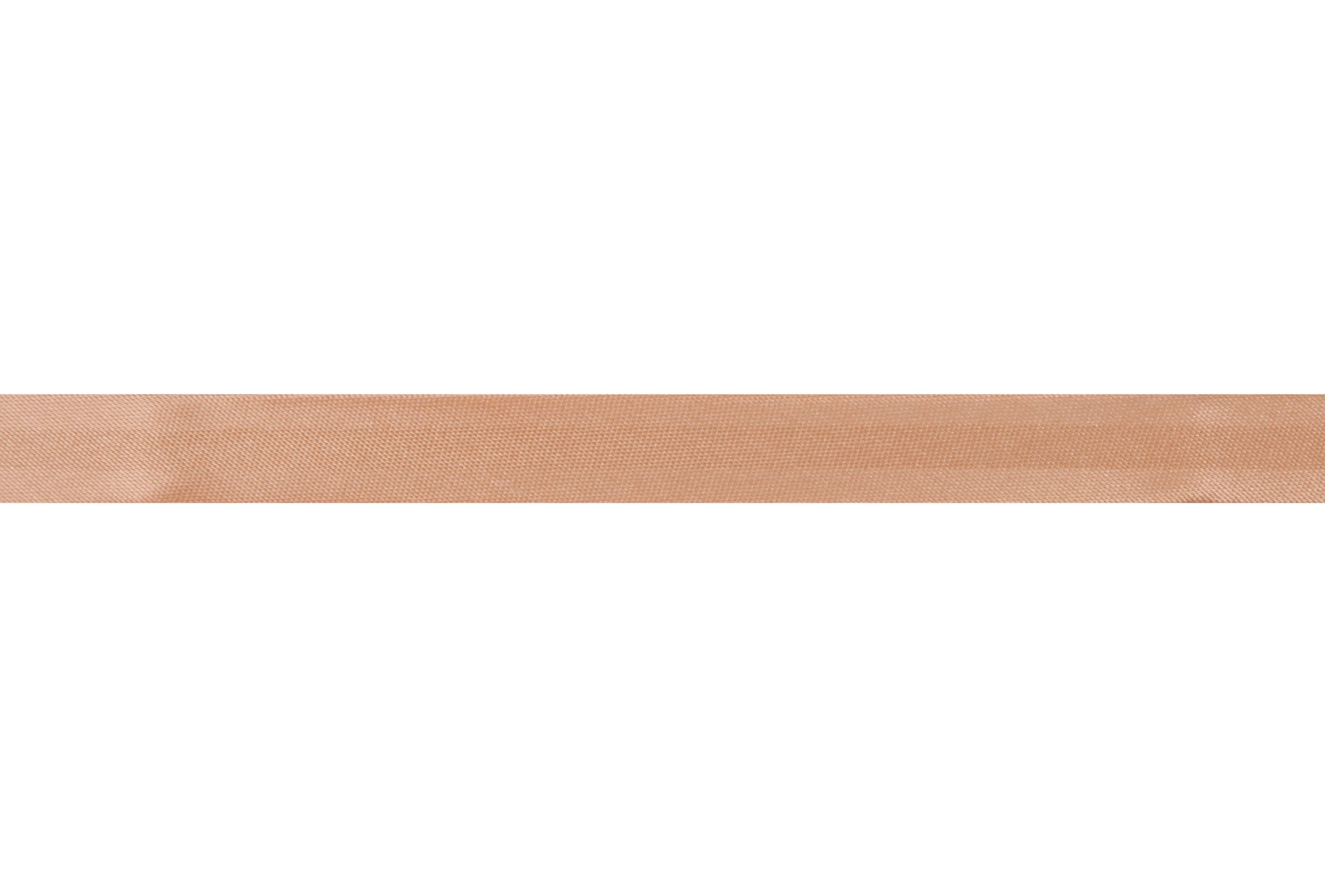 Bias Binding Satin: 2m x 15mm Nut Brown
