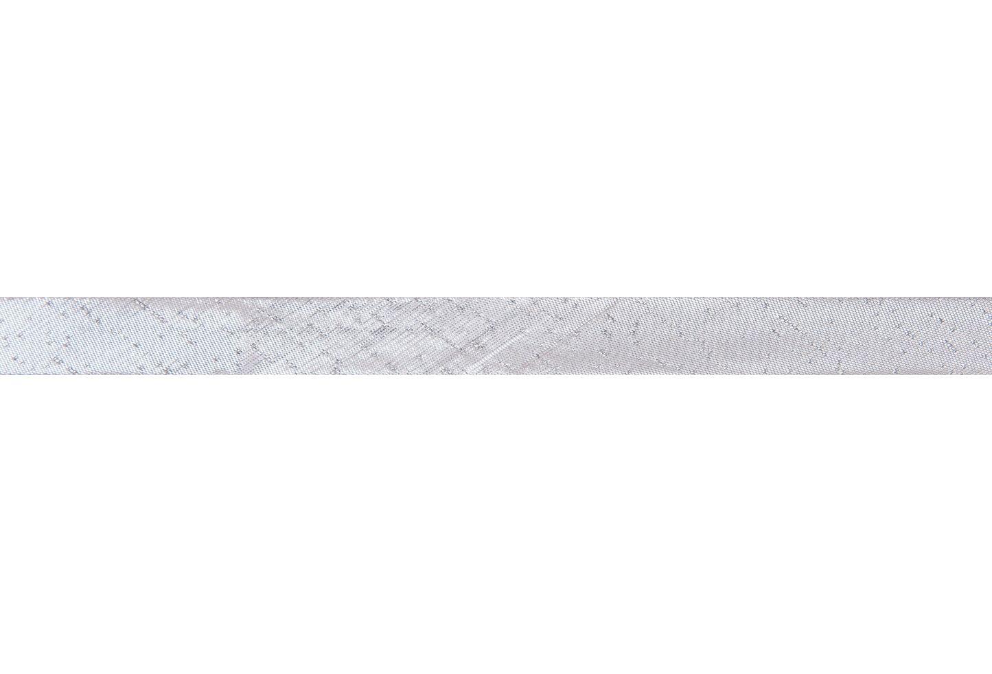 Bias Binding Satin: 2m x 15mm Metallic Silver
