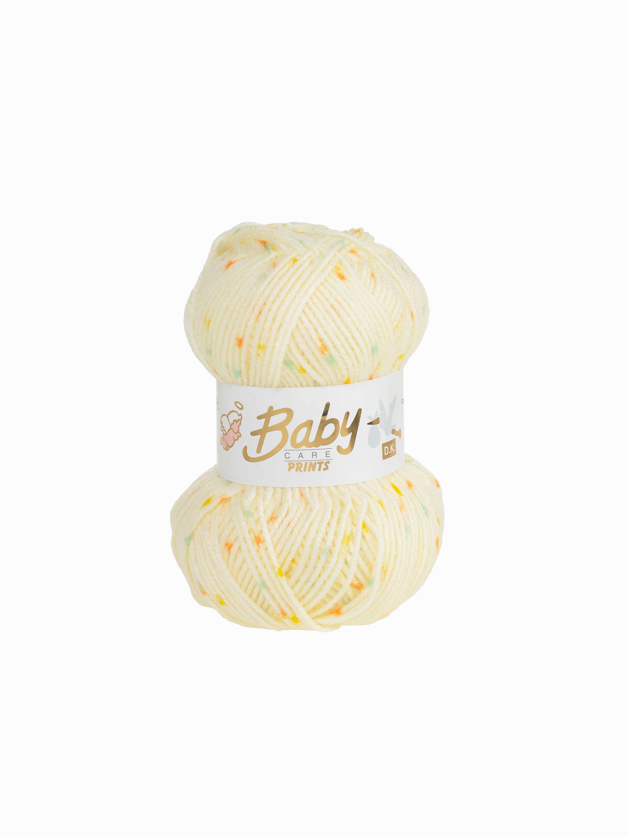 Woolcraft Baby Care 635 Lemon Spot Prints DK