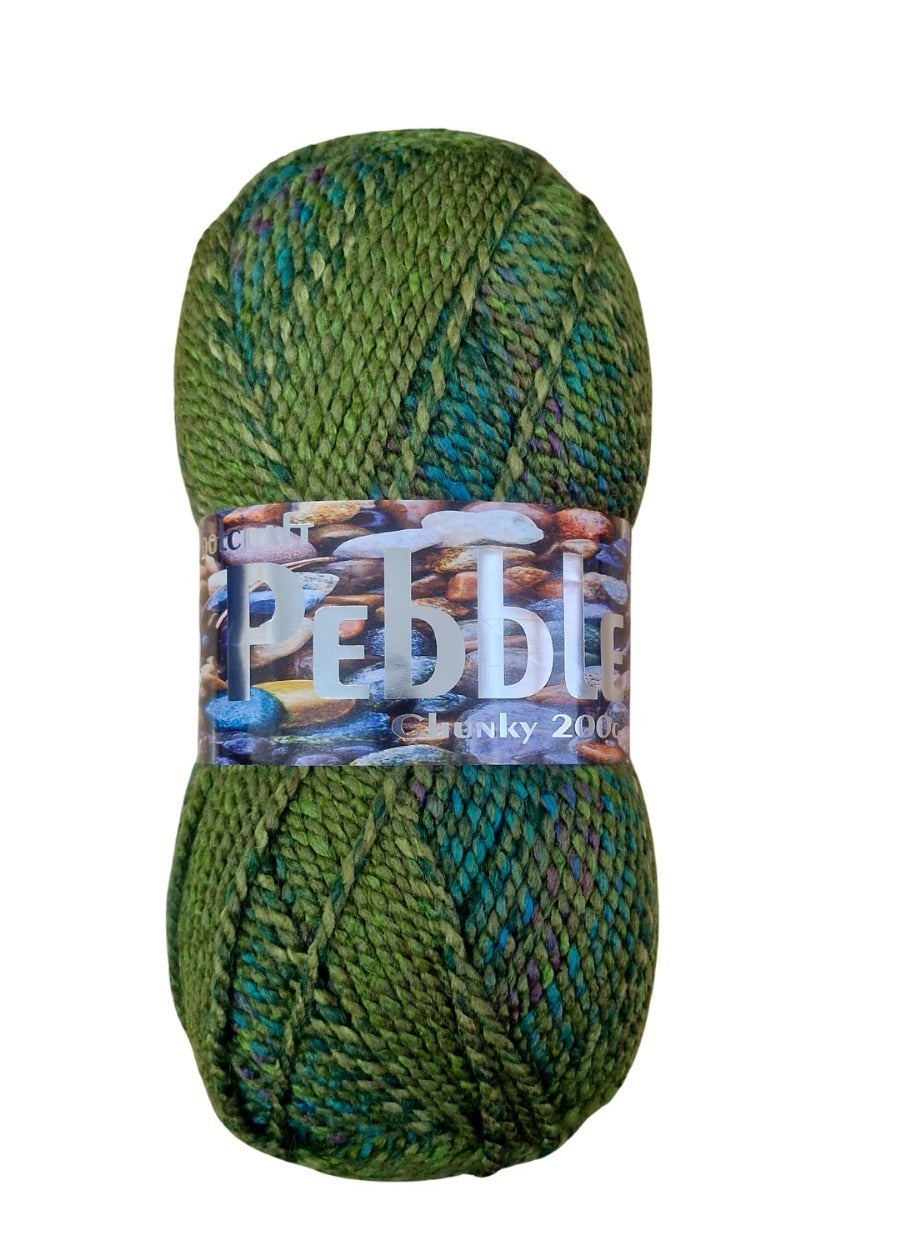 Woolcraft 8005 Moss Pebble Chunky 200g