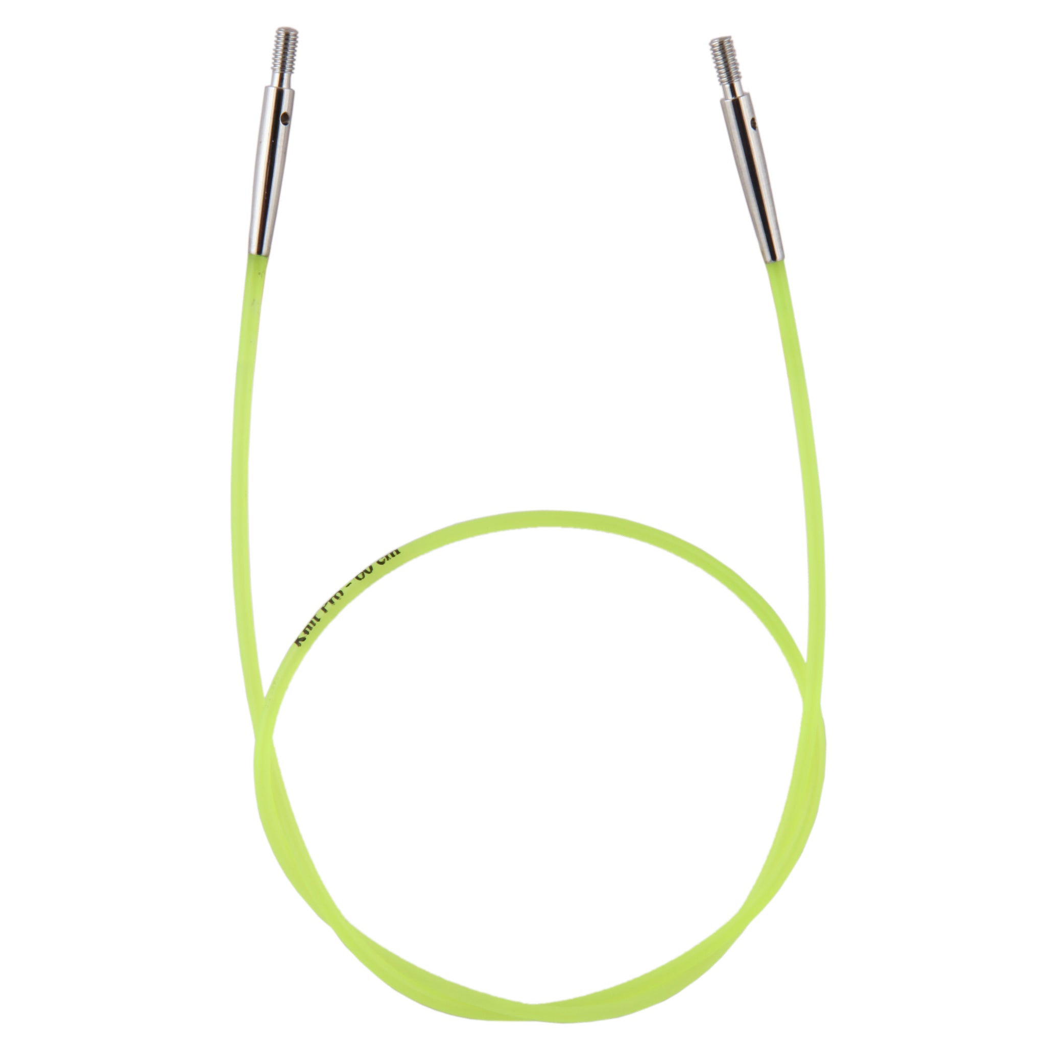 Knit Pro Interchangeable Cable: Colour: Neon Green 60cm/24in