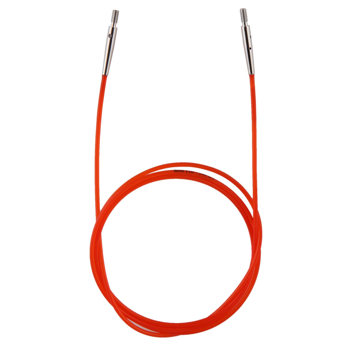 Knit Pro Nylon Interchangeable Cable: Colour: Red: 100cm 40"