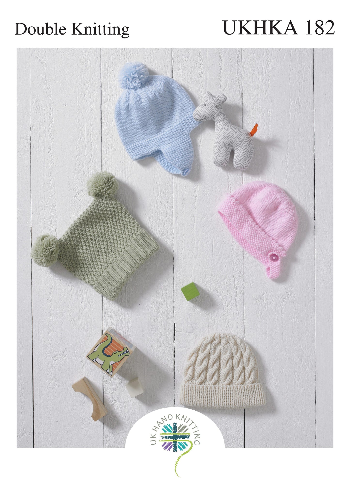 UKHKA 182 Children's Hats in DK Leaflet
