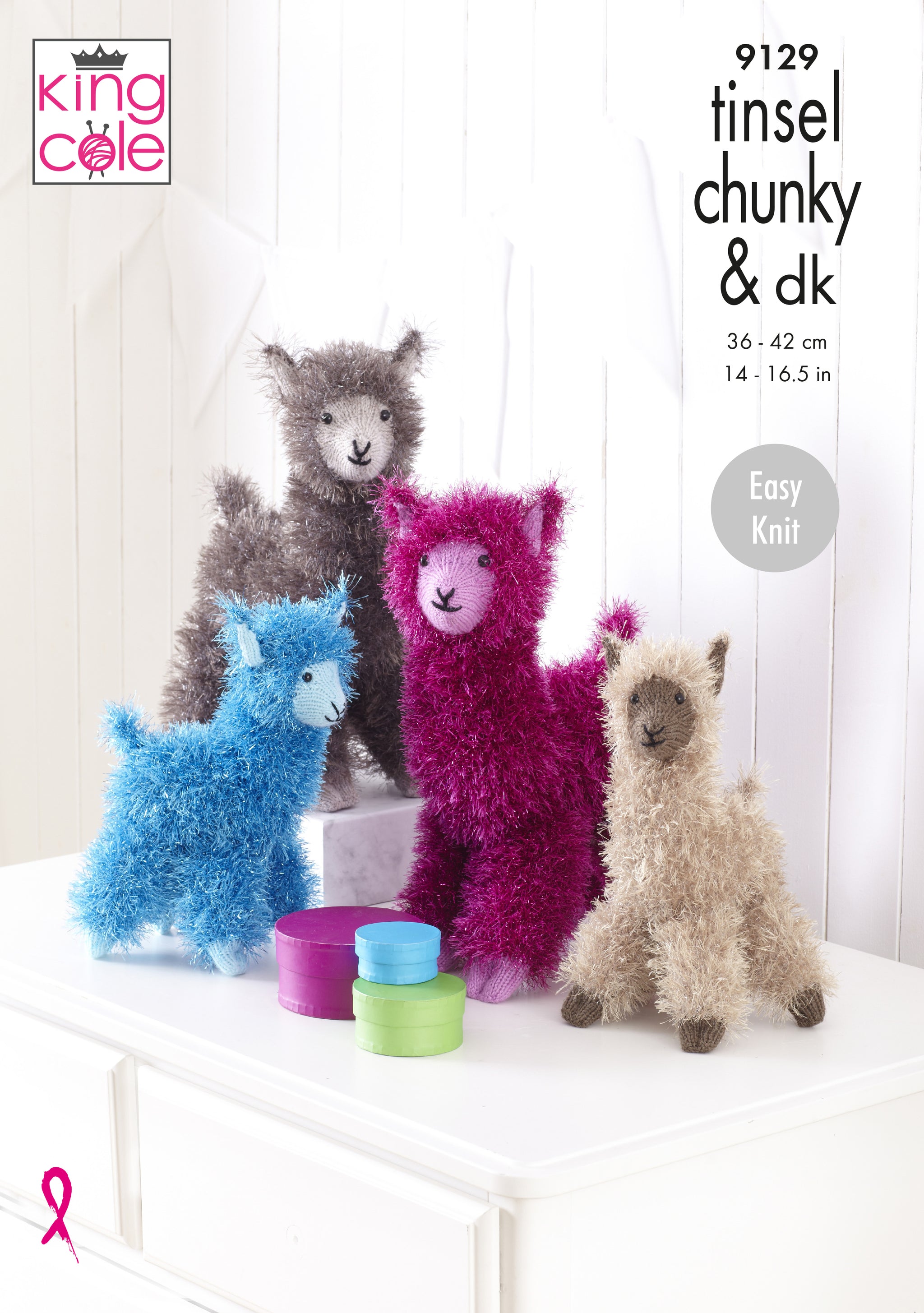 King Cole : Tinsel Chunky Knitted Alpaca 9129