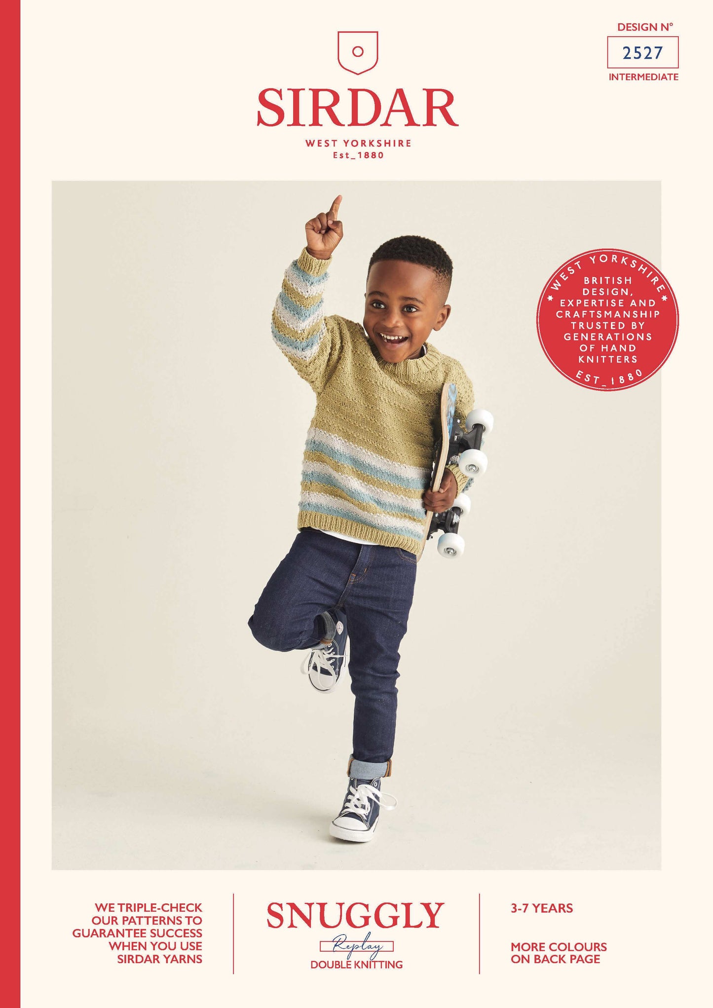 Sirdar Snuggly Replay DK Pattern 2527 Children's