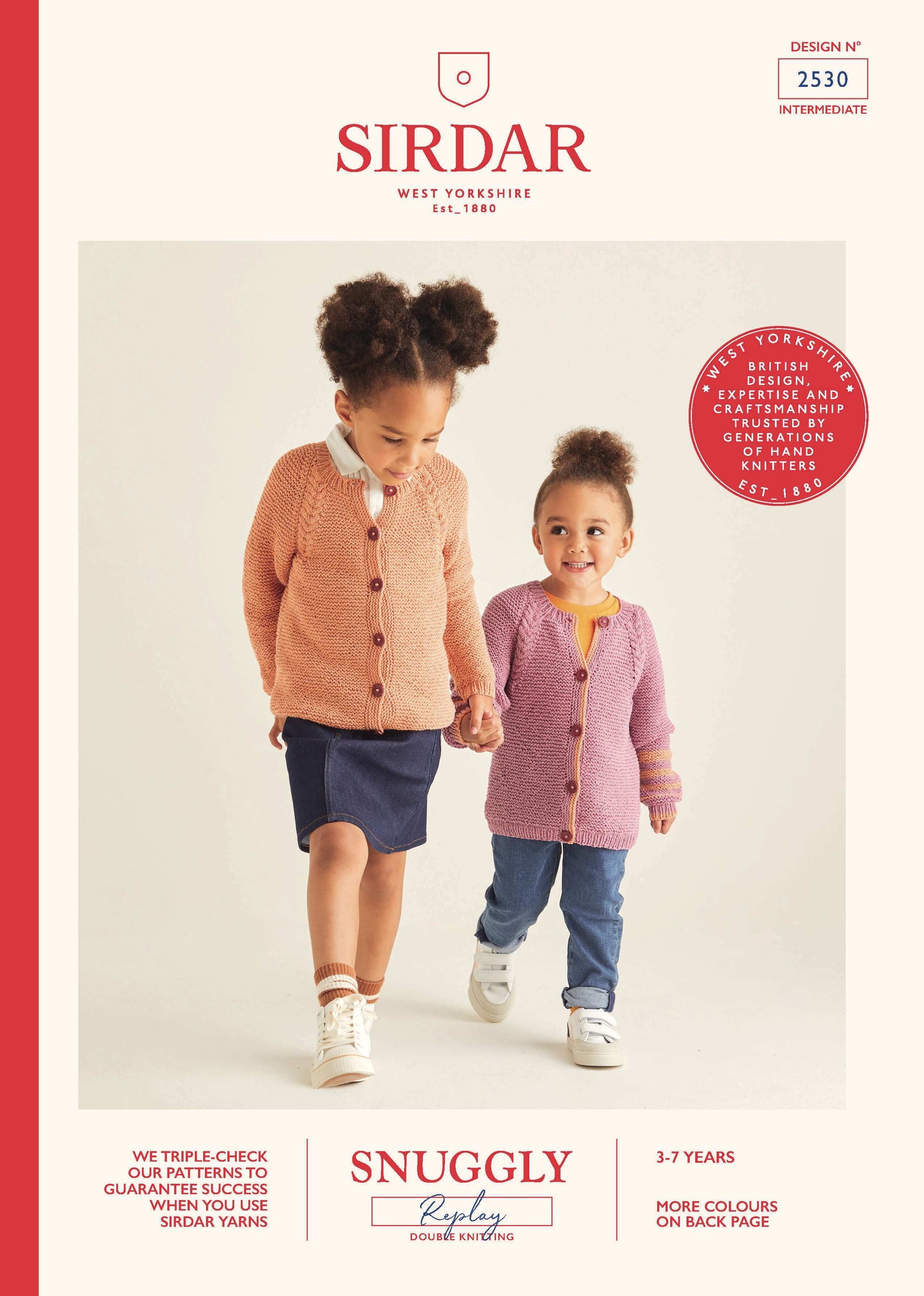 Sirdar Snuggly Replay DK Pattern 2530 Children's