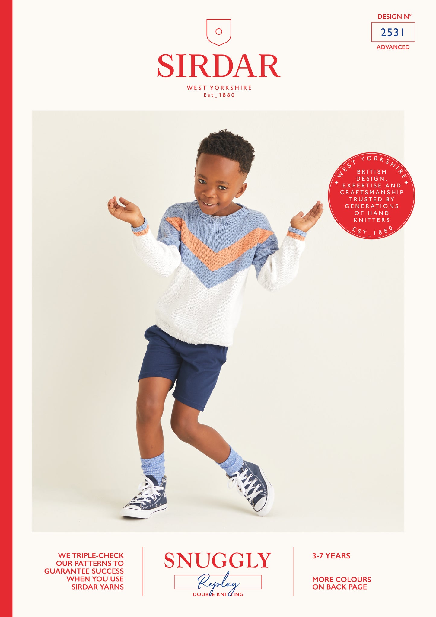 Sirdar Snuggly Replay DK Pattern 2531 Children's