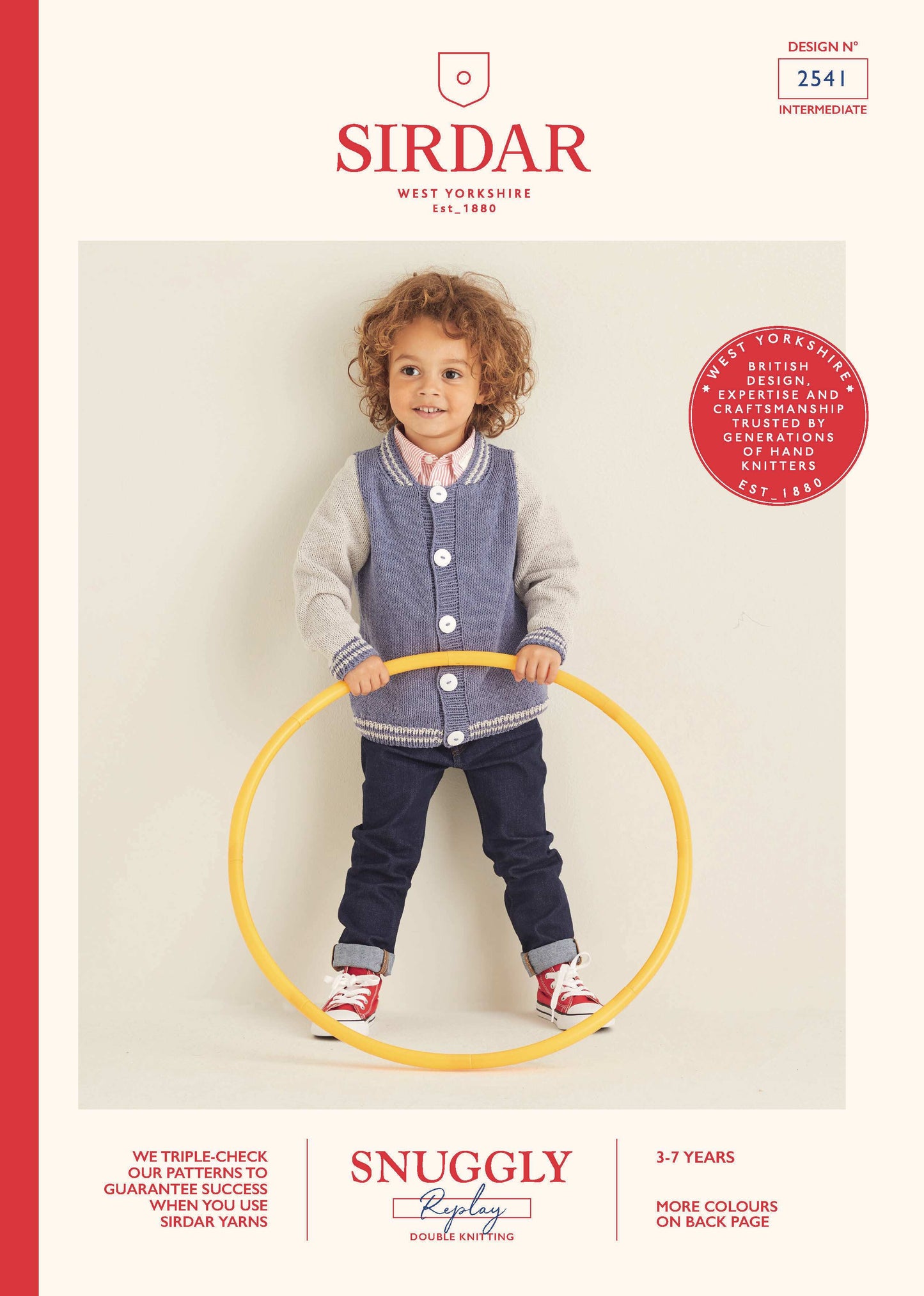 Sirdar Snuggly Replay DK Pattern 2541 Children's