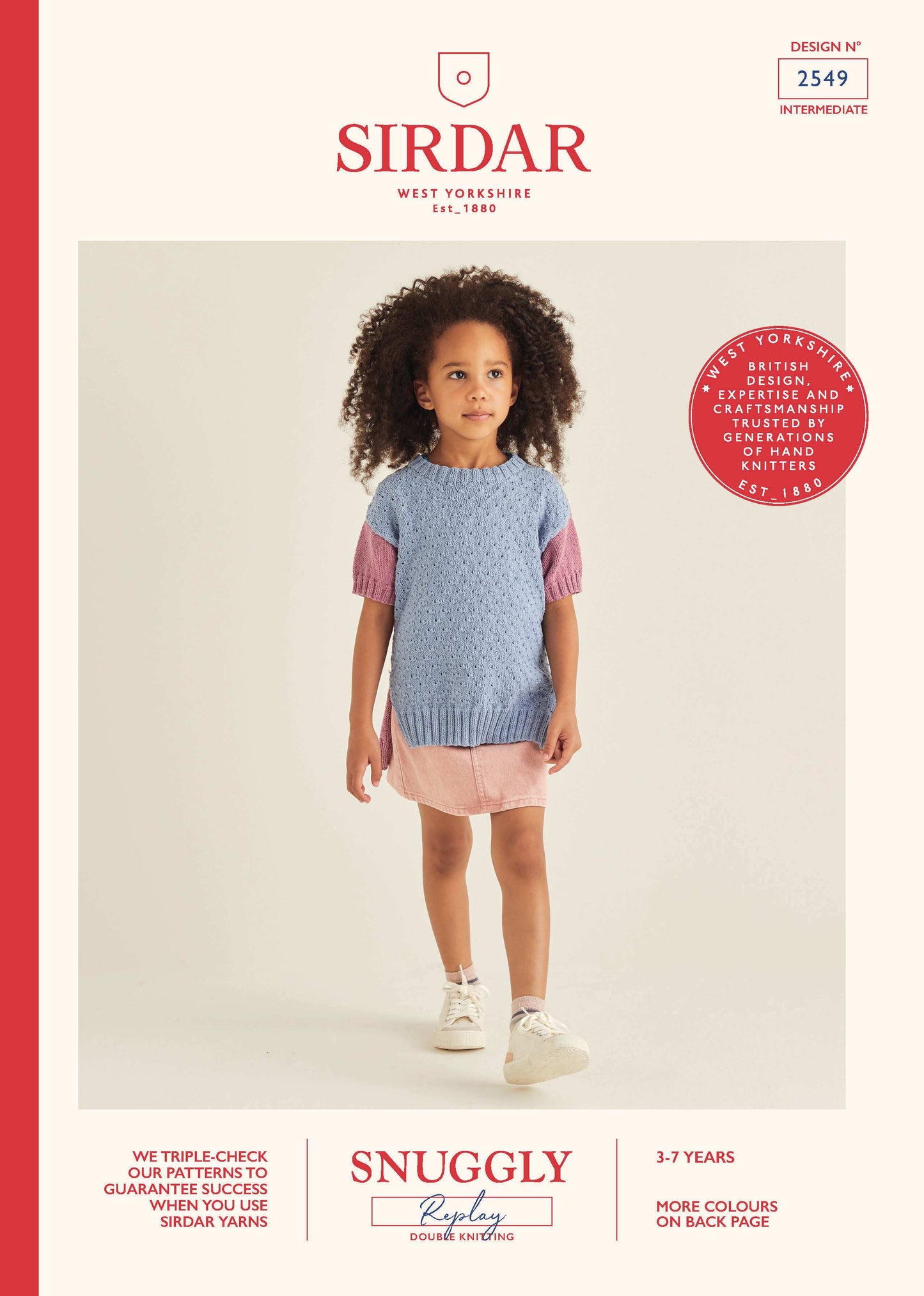 Sirdar Snuggly Replay DK Pattern 2549 Children's