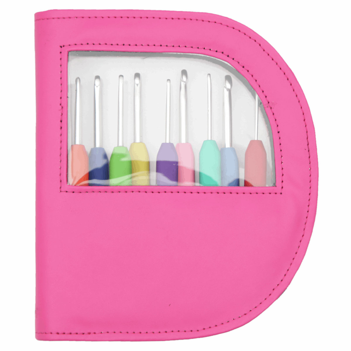 Waves Crochet Hook Set Pink