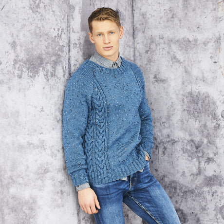 Stylecraft: 9658 Men Cable Sweaters