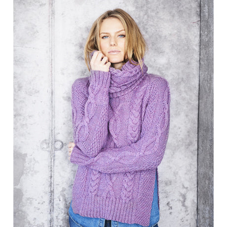 Stylecraft: 9661 Cable Sweater, Snood and Hat