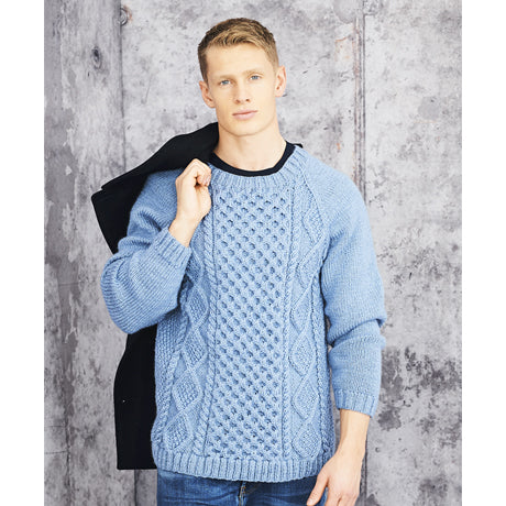 Stylecraft: 9659 Men Cable Sweaters