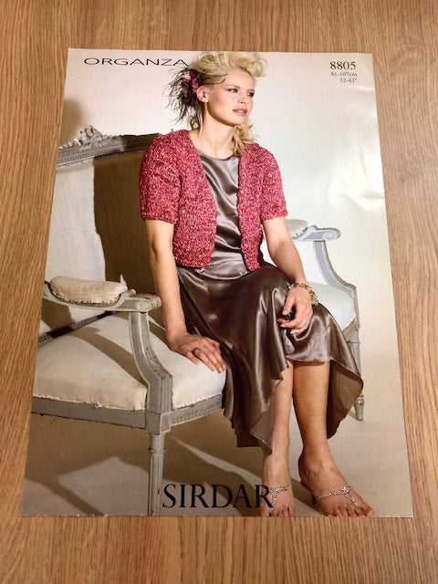 Sirdar Organza Pattern 8805 Discontinued