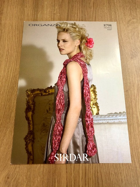 Sirdar Organza Pattern 8798 Discontinued