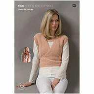 Rico: Creative Soft Aran 655 Wrapped Waistcoat and Shawl