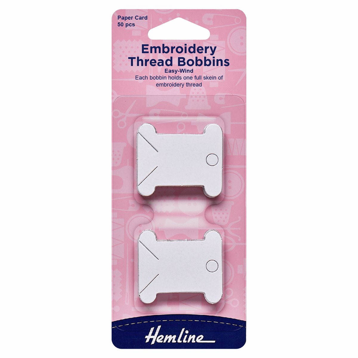 Embroidery Thread Bobbins: Paper