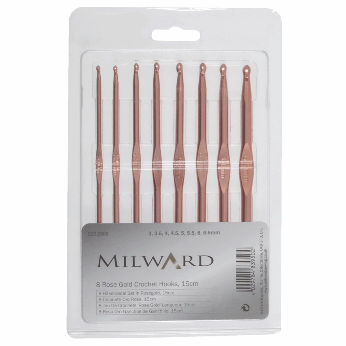 Milward Crochet Sets Rose Gold
