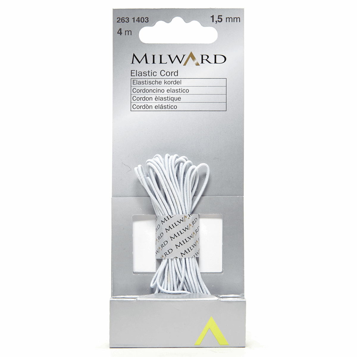 Elastic Cord 1.5mm White