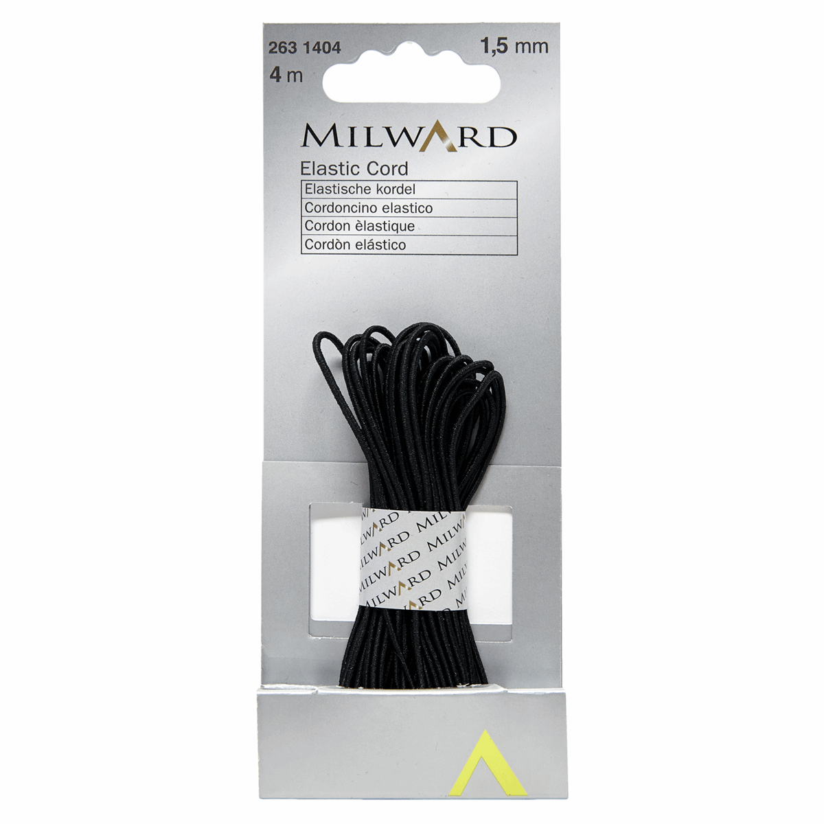 Elastic Cord 1.5mm Black