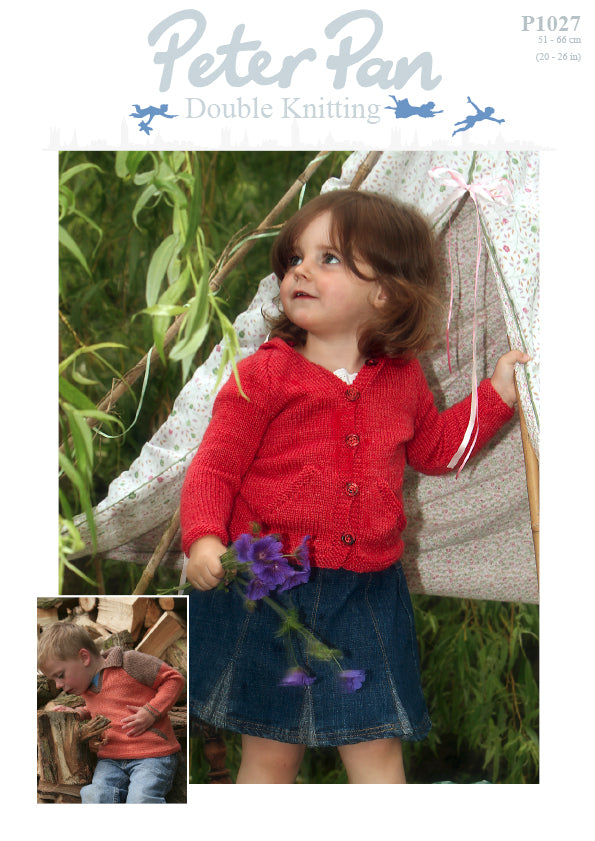 Wendy: Peter Pan DK P1027 Children Collard Tunic or Hooded Jacket 1-2y - 6-7 (Downloadable PDF)