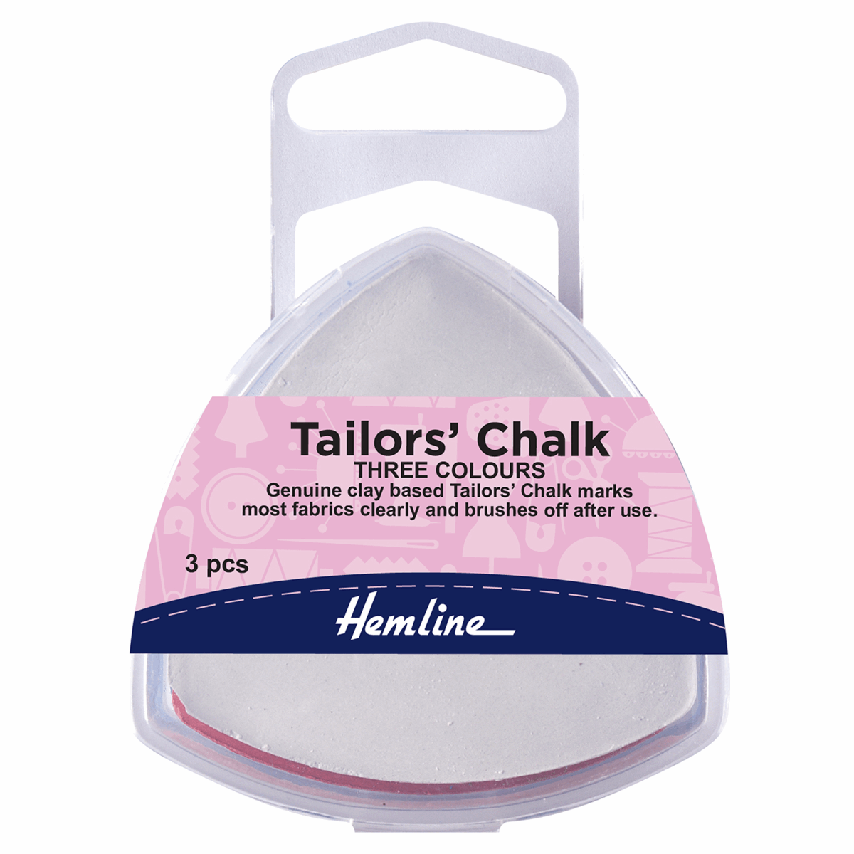 Tailors Chalk: Assorted Colours: Triangle