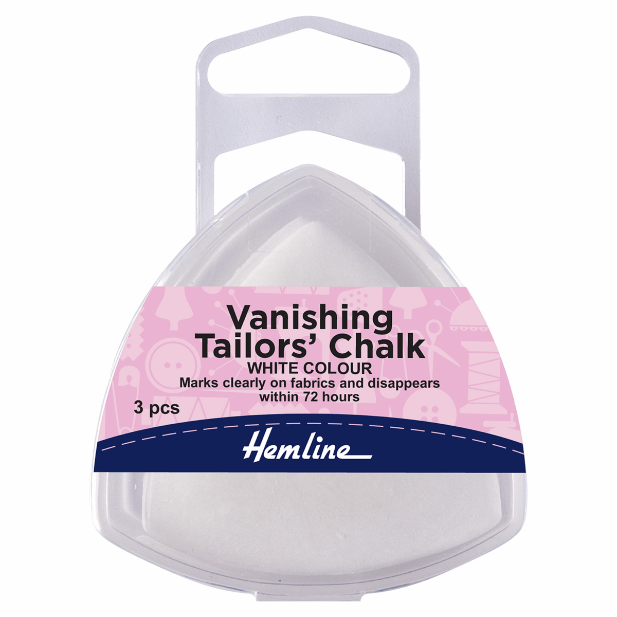 Tailors Chalk: Vanishing: White