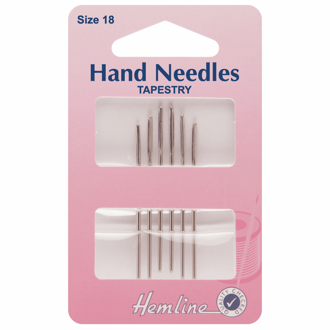 Hand Sewing Needles: Tapestry: Size 18