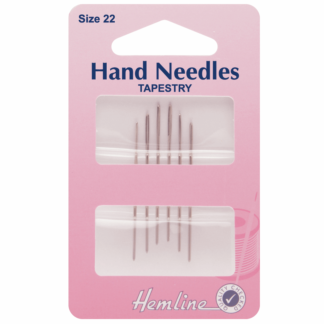 Hand Sewing Needles: Tapestry: Size 22