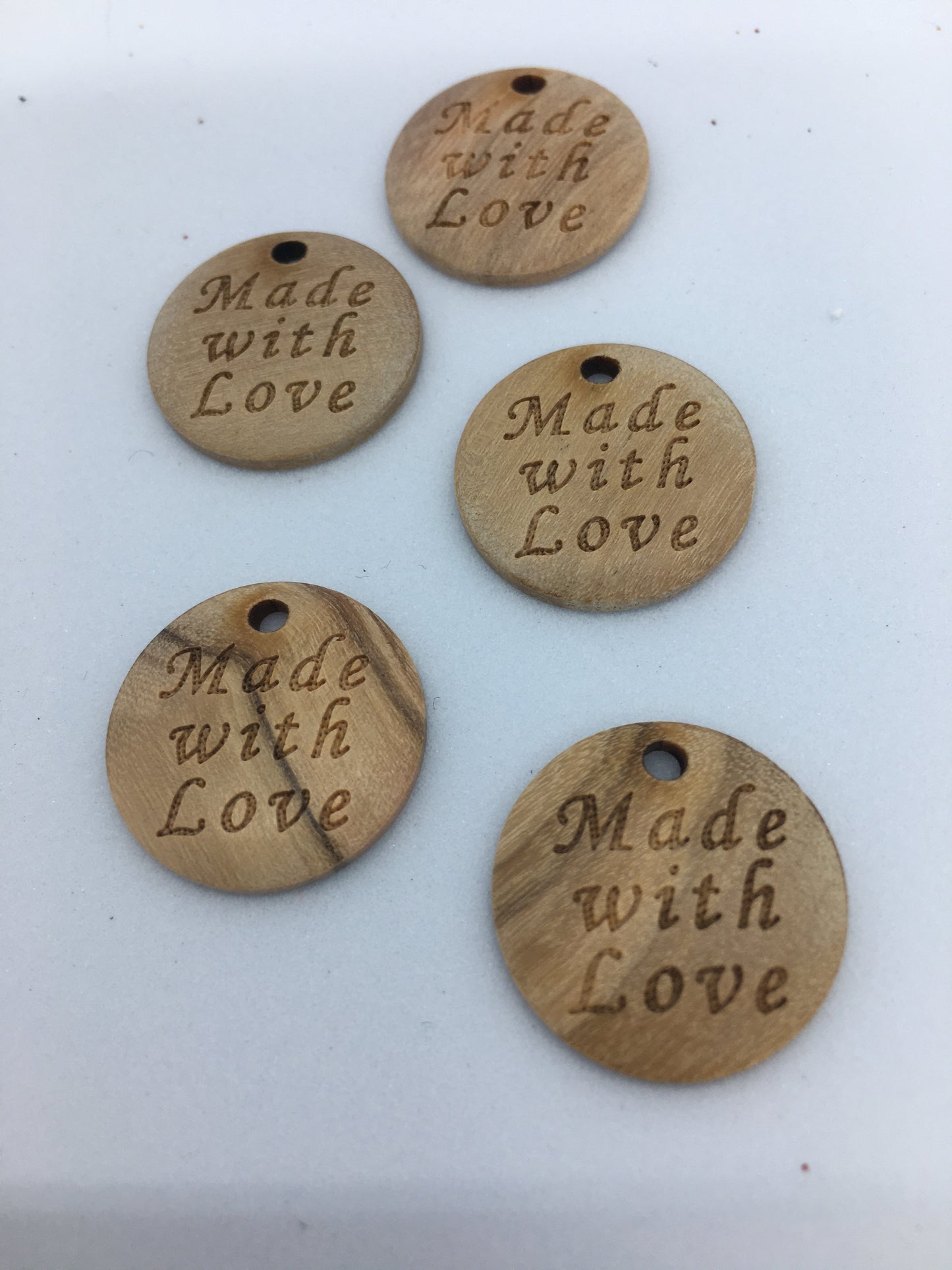 Wooden 18mm Made With Love