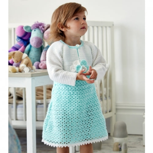 Stylecraft: 9323 Babies & Children Dress & Bolero Birth - 3 Years