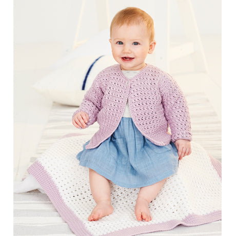 Stylecraft: 9533 Cardigan & Blanket Birth - 3 Years