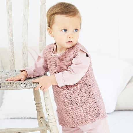 Stylecraft: 9607 Babies & Children Dress Birth - 3 Years