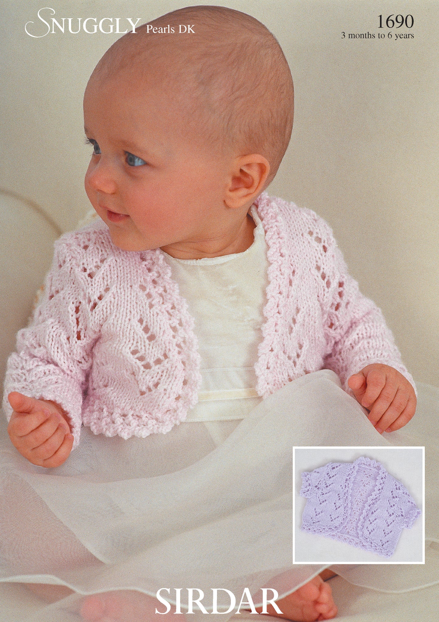 Sirdar 1690 DK Boleros 3-6m - 6 Years Long or Short Sleeves