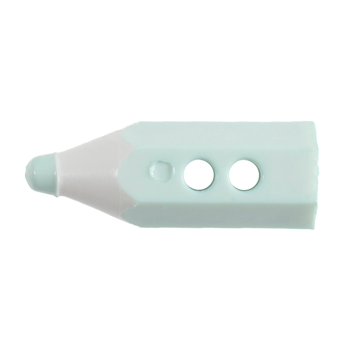 Pencil Shaped Buttons 19mm Mint Green