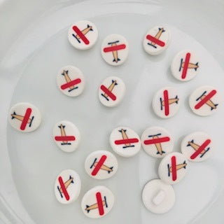 Plane Button 15mm