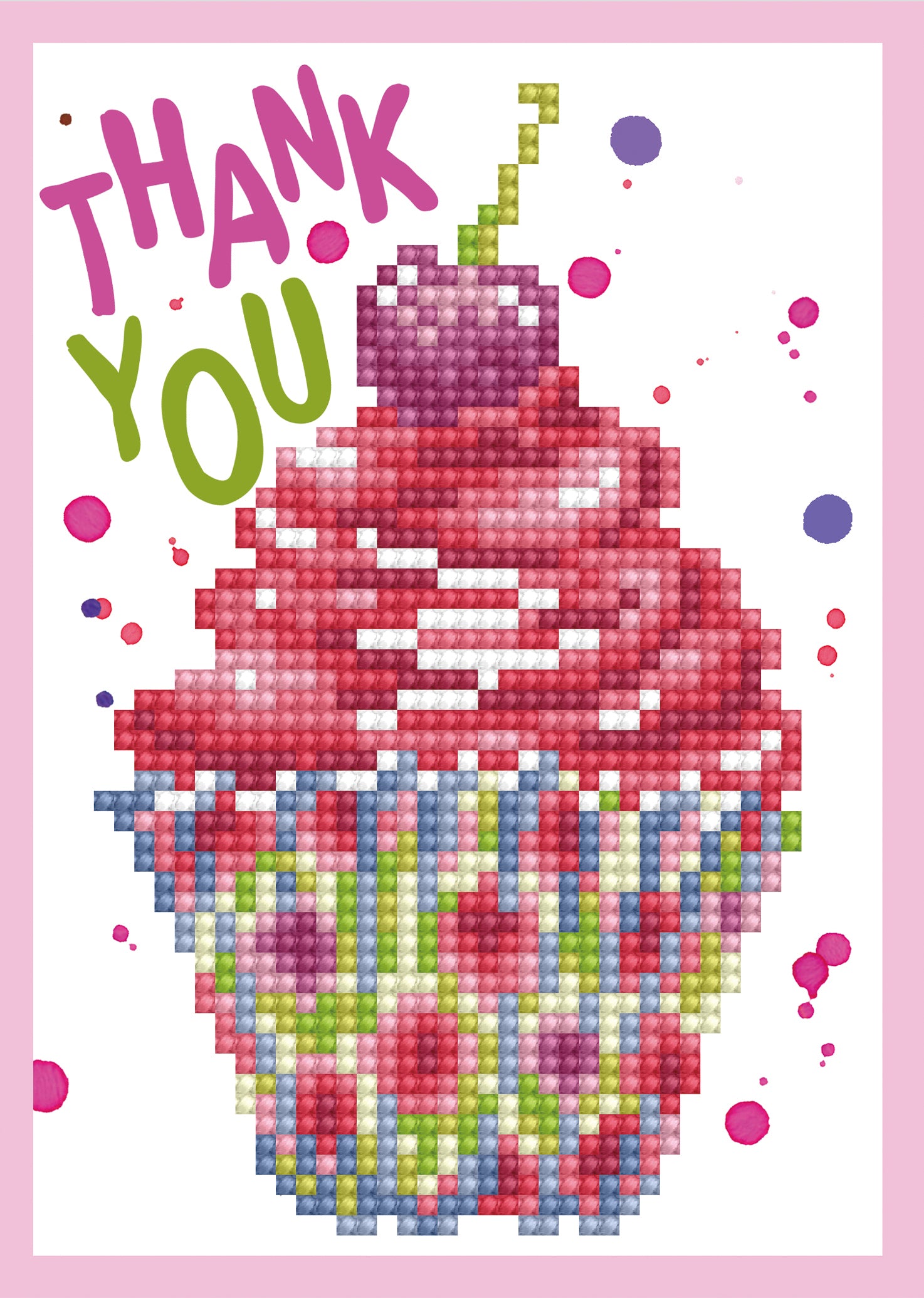 Diamond Doztz Thank You Greeting Card