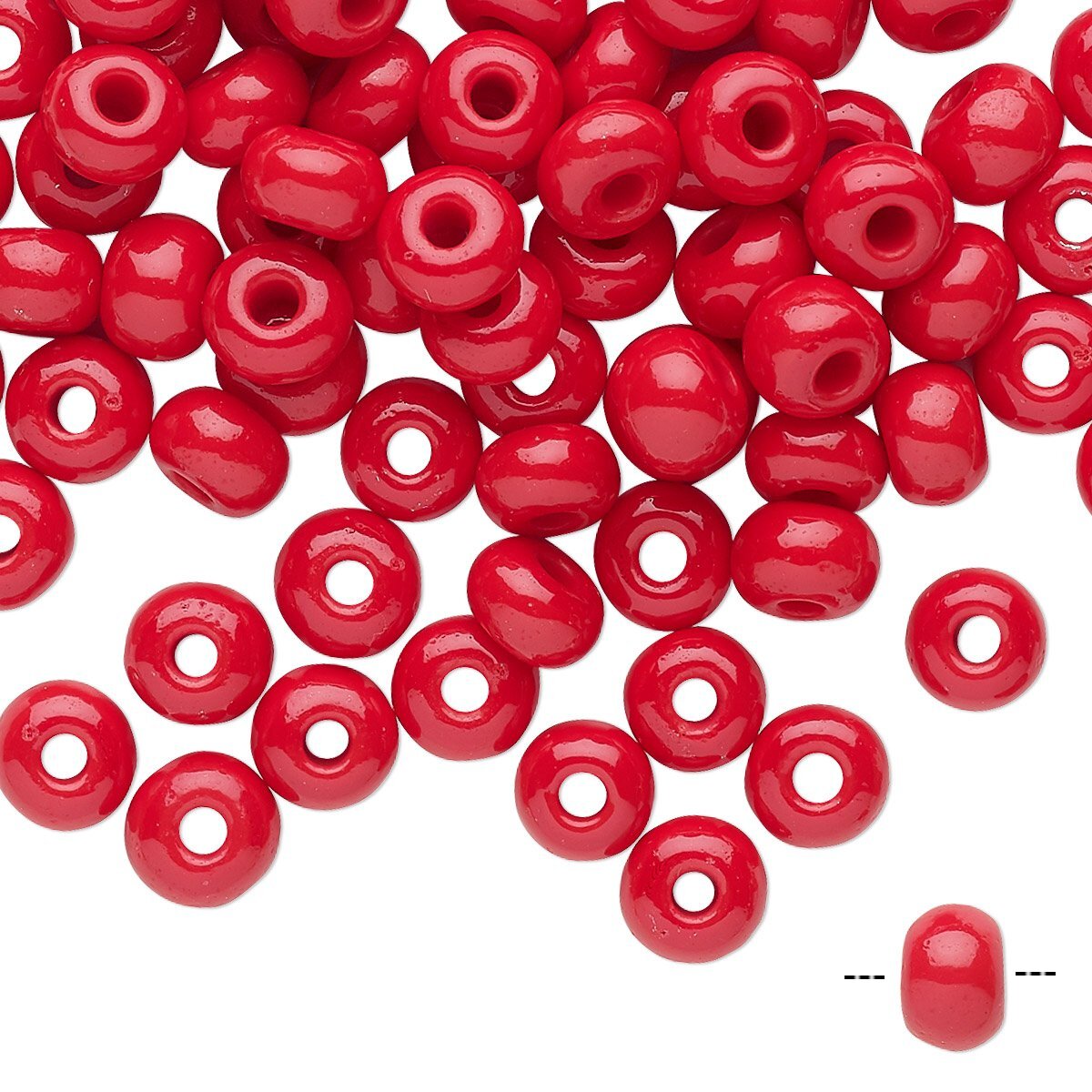 Gutermann Seed Beads 9/0 Red 4550
