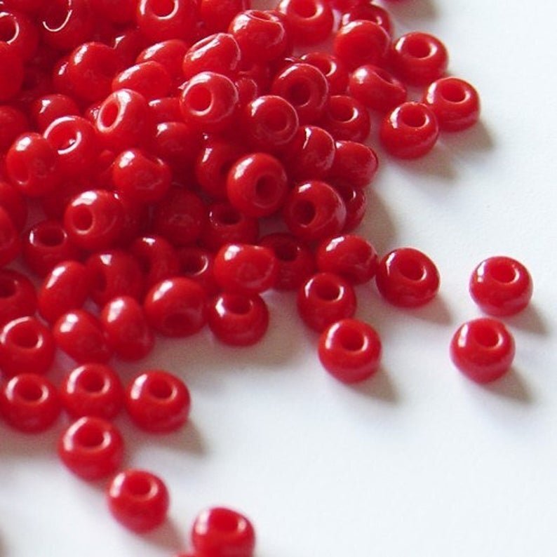 Gutermann Seed Beads 9/0 Red 4565