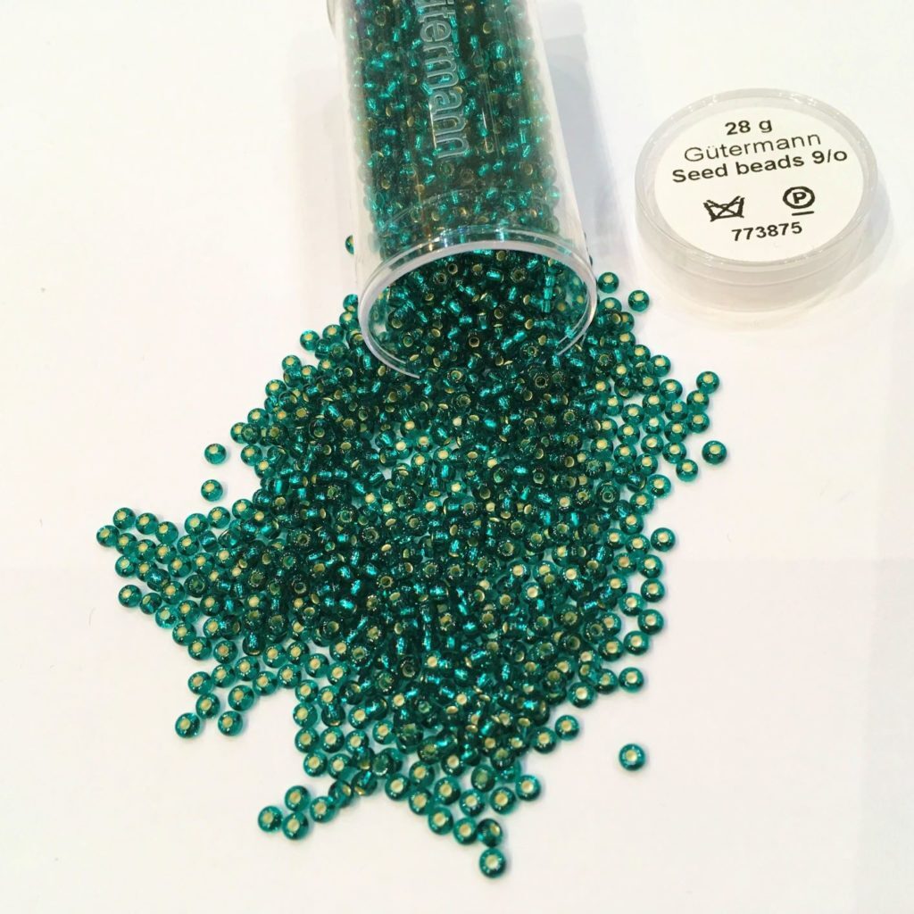 Gutermann Seed Beads Turquoise 9/0 6530