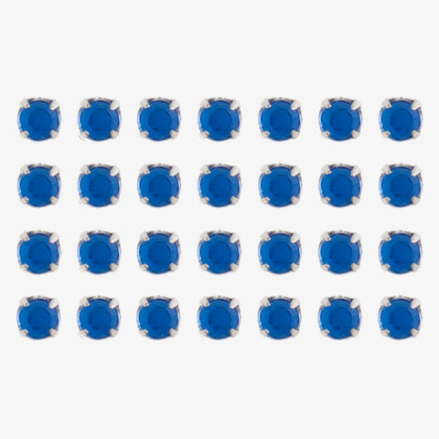 Gutermann Crystal Beads 5mm Blue glass 28 pack