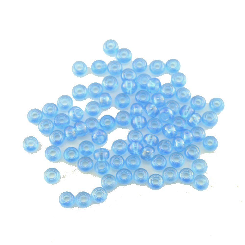 Gutermann Seed Beads Size 9/0 6510 Iridescent Aqua