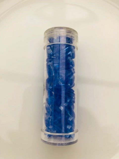 Gutermann Glass Tear Drop Bead 9626 3mm Blue