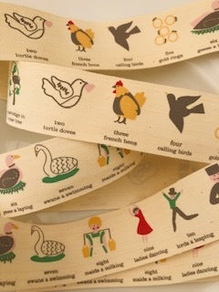 12 Days of Christmas Ribbon