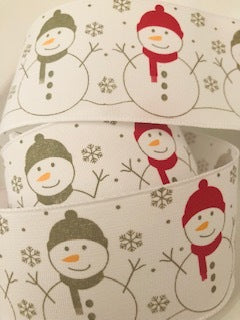 Snowman Christmas Ribbon