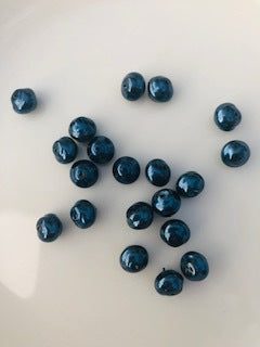 Gutermann Glass Hawaiian Pearl Beads 6785 8mm Navy