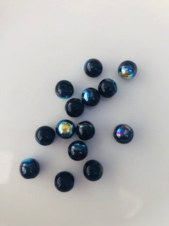 Gutermann Rainbow Glass Bead 5960 8mm Navy