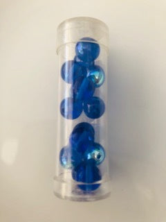 Gutermann Rainbow Glass Beads 9626 8mm Blue