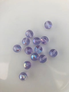 Gutermann Rainbow Glass Beads 5845 8mm Lilac
